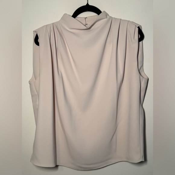 NEW Amanda Uprichard Sleeveless Fabienne Top in Bone size Medium - Picture 2 of 7